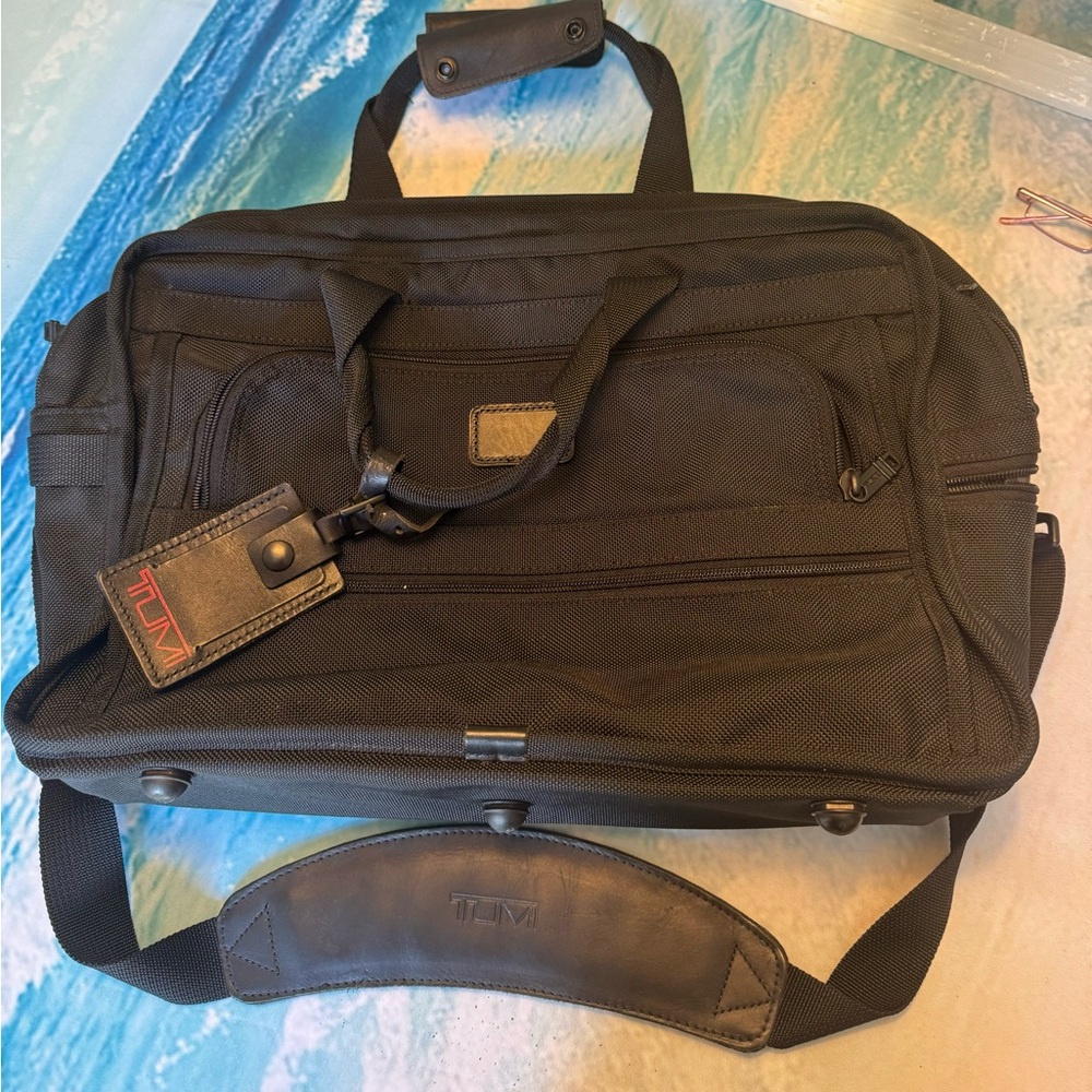 Tumi Computer Bag Vintage Laptop Messenger Bag